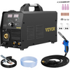 VEVOR Soldadora inversora MIG de 250 amperios 3 en 1 fundente/gas/alambre sólido de 220V con inversor IGBT y antorcha, soldador multiproceso digital MIG/Lift TIG/Stick