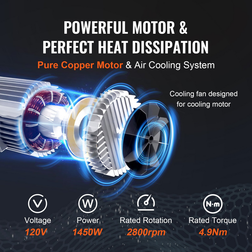 VEVOR Polipasto eléctrico de 1760 libras con control remoto con cable de 14 pies,  de 110 voltios con altura de elevación de cable único de 40 pies