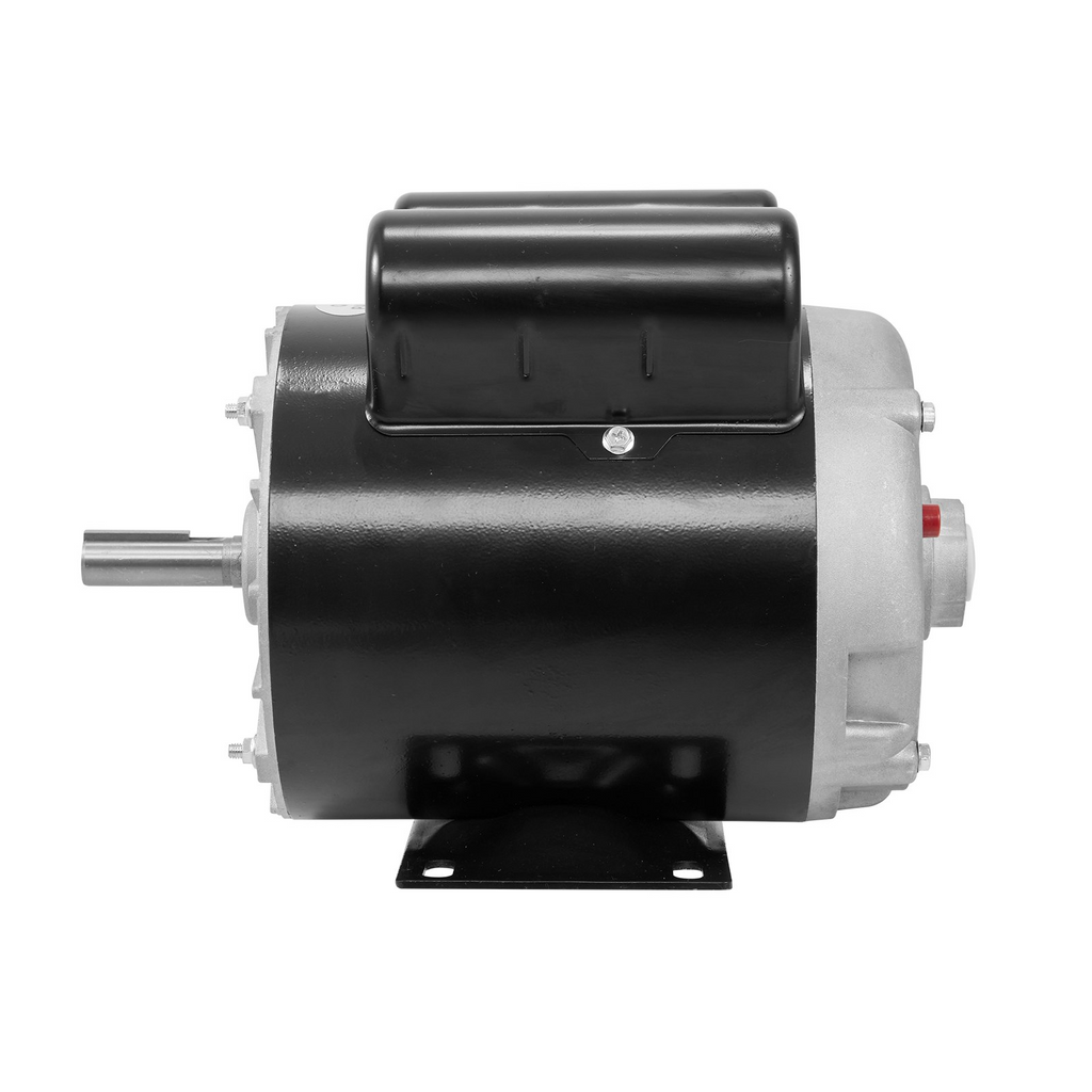 VEVOR 2HP motor eléctrico, 115/230V, 15/7.5Amps, 56 marco 3450RPM, eje con llave de 5/8", rotación CW/CCW, longitud del eje de 1.88" para compresores de aire