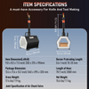 VEVOR Forja de propano portátil, herramienta de un solo quemador kit completo