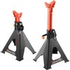 VEVOR Jack Stands, 6 Ton (13,000 lbs) Capacity Car Jack Stands Double Locking, 14.2 -23 inch Adjustable Height, for lifting SUV, Pickup Truck, Car and UTV/ATV, Red, 1 Pair