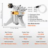 VEVOR Pressure Washer Pump, 7/8" Shaft Vertical, 3400 PSI, 2.5 GPM, Replacement Power Washer Pumps Kit, Parts Washer Pump, Compatible with Honda, Simpson, RYOBI, Briggs & Stratton, Subaru, Craftsman