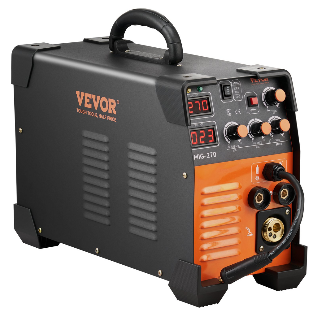 VEVOR Mig soldadora 270A MIG MMA TIG 3 en 1 soldador combinado 110V/220V