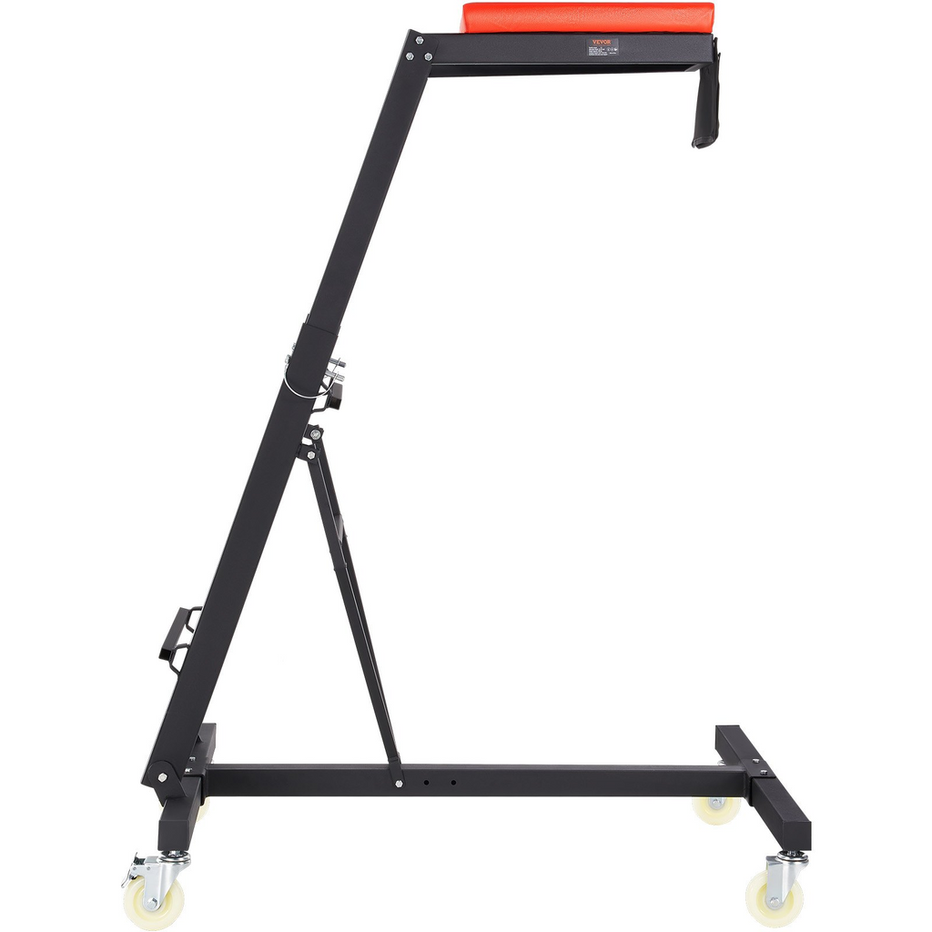 VEVOR escalera de trabajo de automotor con altura ajustable de 45.7" a 66.3" capacidad de 400 libras