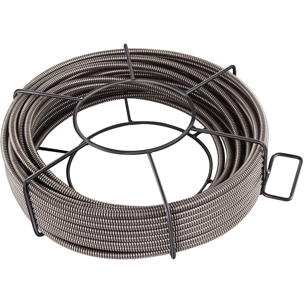 VEVOR Cable de limpieza de drenaje, 100 pies x 3/8 pulgadas, cable de núcleo sólido