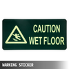 VEVOR 6 Pack Caution Wet Floor Signs 25" Double Sided Caution Sign Bilingual Wet Floor Sign Fold-Out Wet Floor Signs for Wet Floors