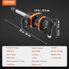 VEVOR Llave de impacto neumática de 1 pulgada, hasta 3160 pies-libras de alta salida de torque inverso estuche de transporte