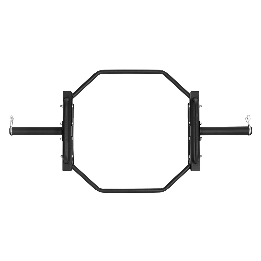 VEVOR Barra de trampa olímpica, hexagonal de 500 libras, barra de peso muerto en cuclillas de 55,7 pulgadas,  25 mm de diámetro