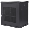 VEVOR Gabinete para servidores de red de montaje en pared de 12U, 15,5 pulgadas de profundidad, gabinete para gabinete en rack para servidores, 200 lbs máx.