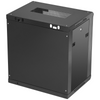 VEVOR Gabinete para servidores de red de montaje en pared de 12U, 15,5 pulgadas de profundidad, gabinete para gabinete en rack para servidores, 200 lbs máx.