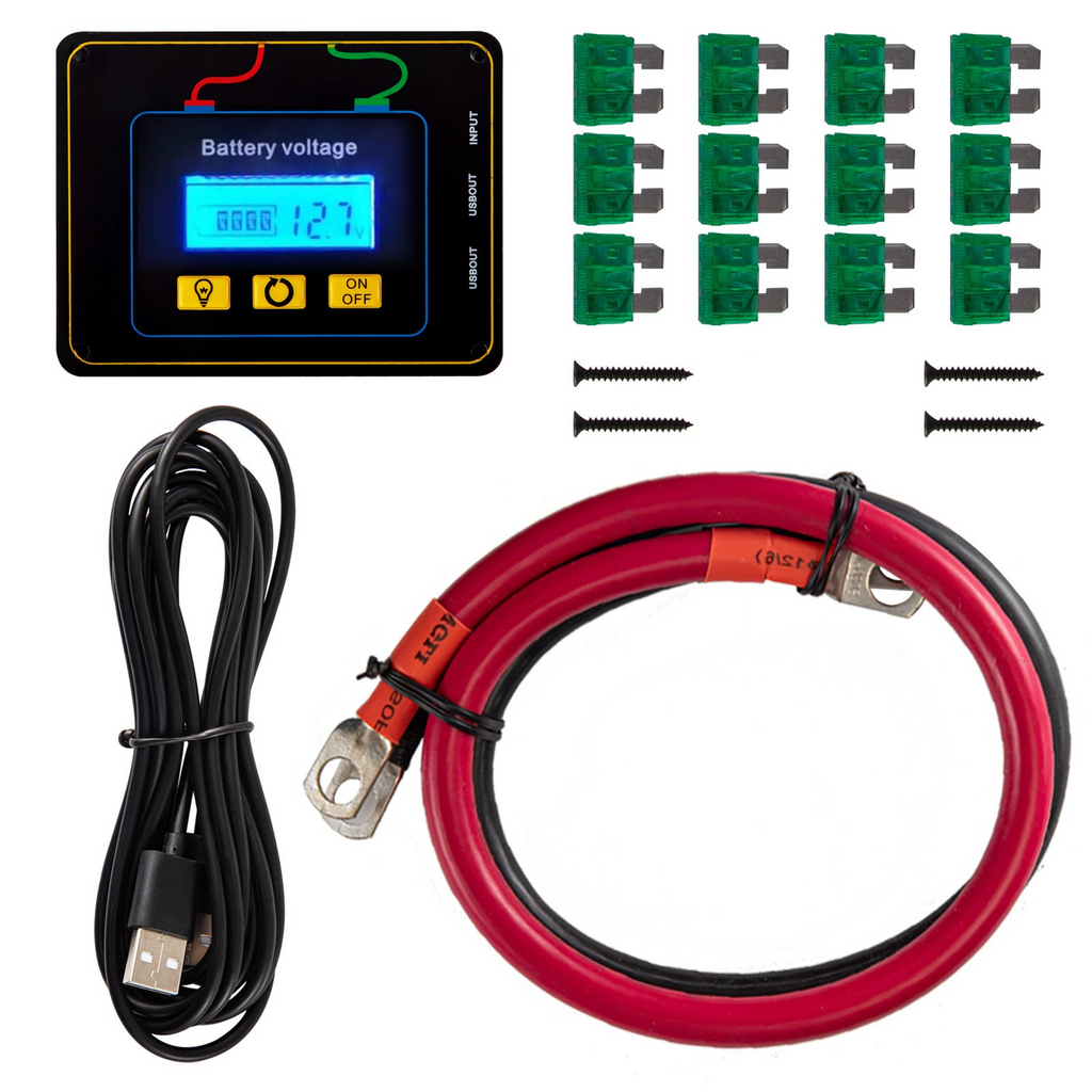 Inversor de corriente VEVOR, inversor de onda sinusoidal modificada de 3600 W, convertidor de coche de CC de 12 V a CA de 120 V, con pantalla LCD