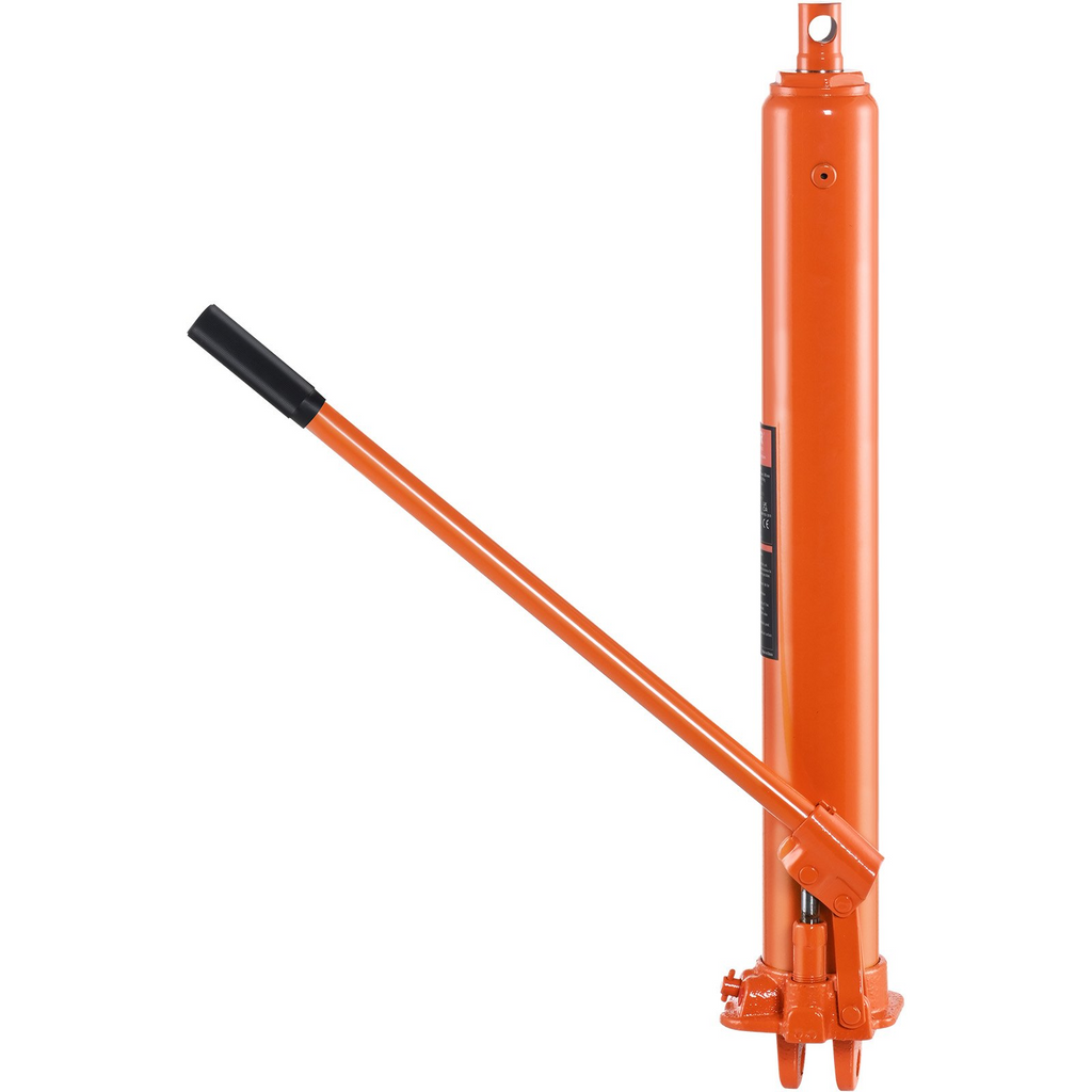 VEVOR Hydraulic Long Ram Jack 8Ton Clevis Base Engine Hoist Cylinder Single Pump