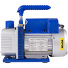 VEVOR Vacuum Pump 2 Gallon Vacuum Chamber Silicone Expoxy Degassing with 4CFM 1/3HP Single Stage Vacuum Pump