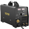 VEVOR Soldadora inversora MIG de 250 amperios 3 en 1 fundente/gas/alambre sólido de 220V con inversor IGBT y antorcha, soldador multiproceso digital MIG/Lift TIG/Stick