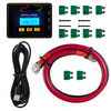 VEVOR Inversor de corriente de onda sinusoidal modificada de 2500 W, convertidor de coche de CC de 12 V a CA de 120 V, con pantalla LCD, mando a distancia