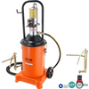 VEVOR Grease Pump, 3 Gallon 12L, Air Operated Grease Pump with 13 ft High Pressure Hose and Grease Gun, Pneumatic Grease Bucket Pump with Wheels, Portable Lubrication Grease Pump 50:1 Pressure Ratio