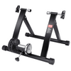 VEVOR Bike Trainer Stand, Magnetic Stationary Bike Stand for 26"-29" Wheels, Noise Reduction Flywheel Motor, Protable Cycling for Indoor Riding Exercise, with Quick-Release Lever & Front Wheel Riser